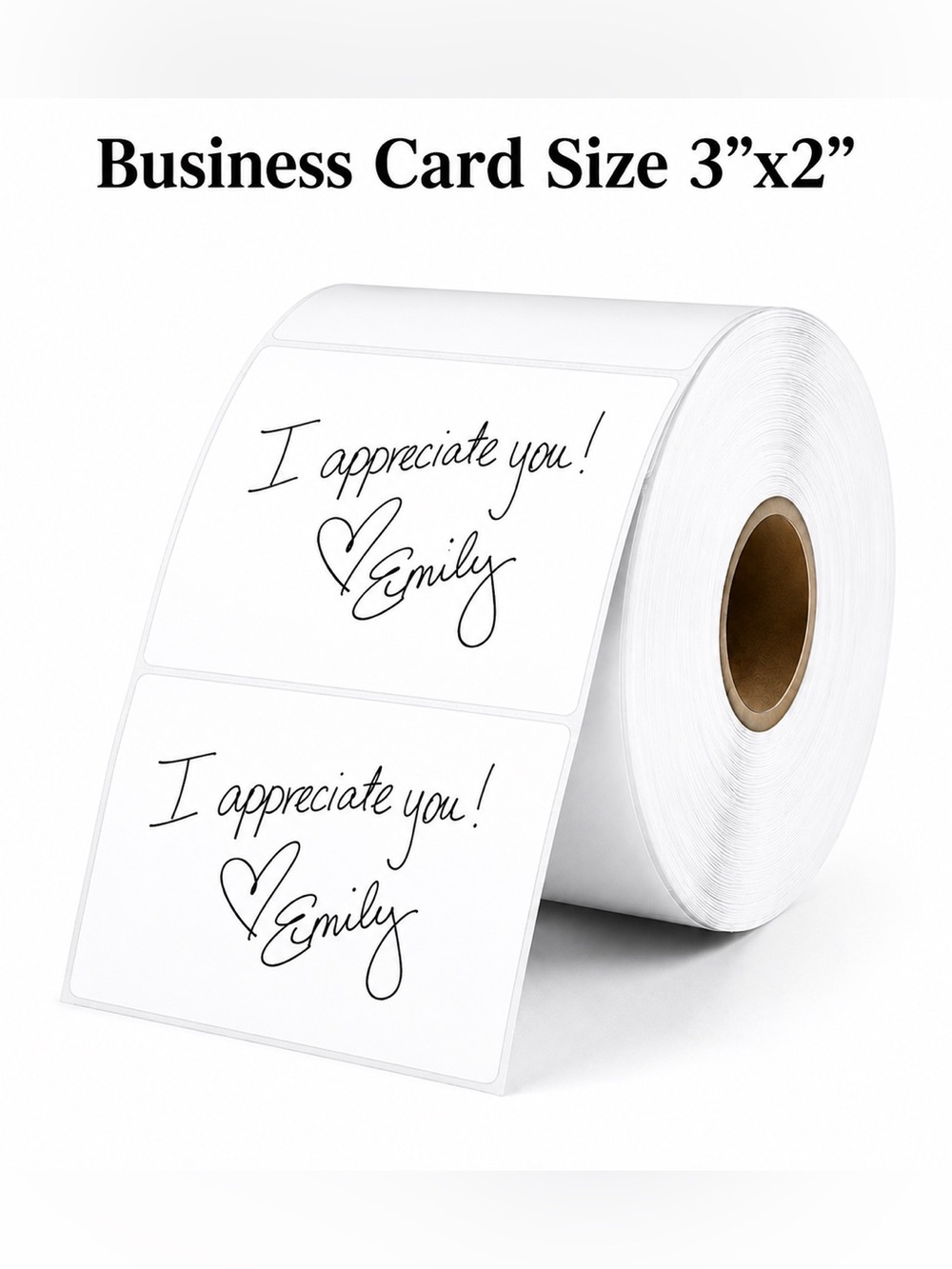 CUSTOM 3”x2” Stickers in White, 50 for $6 BUY NOW
